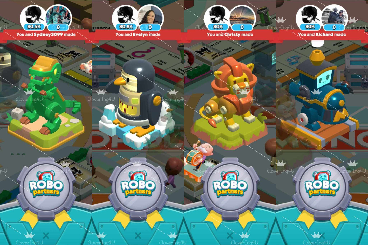 25 May | Monopoly Go GINGERBREAD PARTNERS Event - 8OK POINTS | Full Carry Fast & Trusted