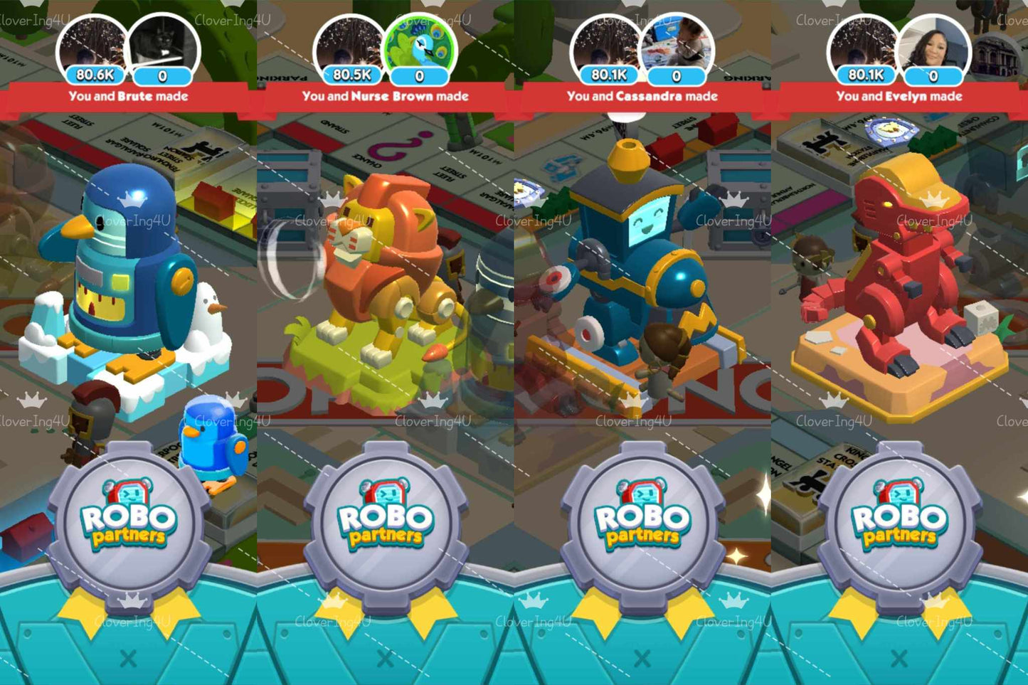 25 May | Monopoly Go GINGERBREAD PARTNERS Event - 8OK POINTS | Full Carry Fast & Trusted