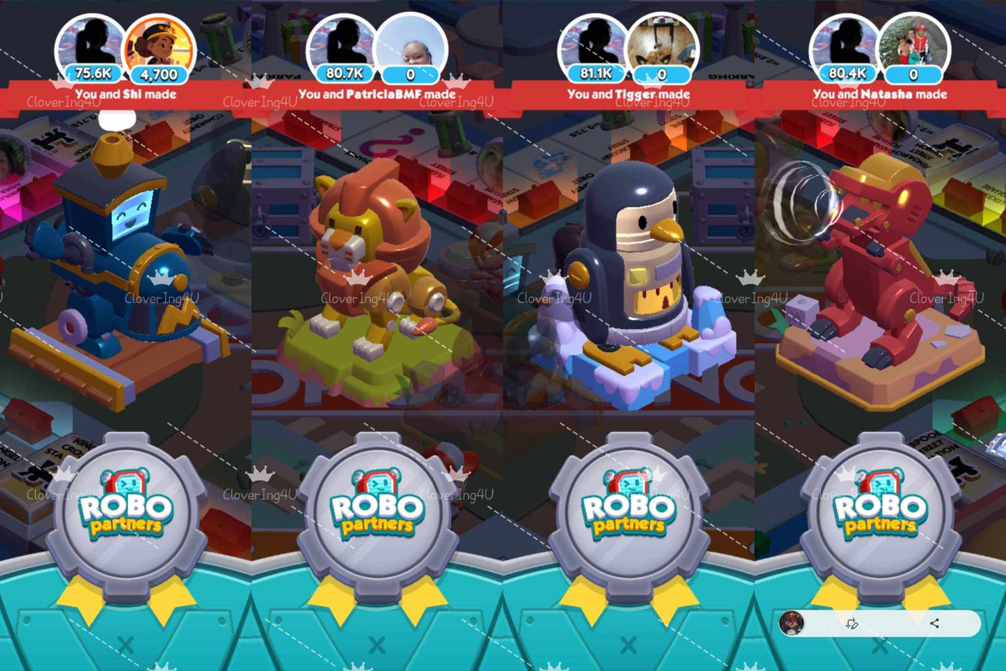 25 May | Monopoly Go GINGERBREAD PARTNERS Event - 8OK POINTS | Full Carry Fast & Trusted