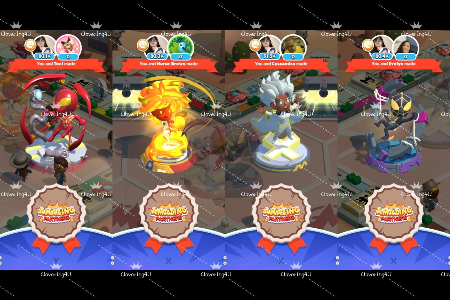 25 May | Monopoly Go GINGERBREAD PARTNERS Event - 8OK POINTS | Full Carry Fast & Trusted