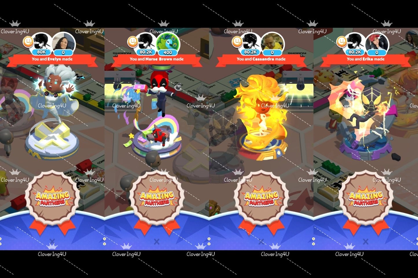 25 May | Monopoly Go GINGERBREAD PARTNERS Event - 8OK POINTS | Full Carry Fast & Trusted