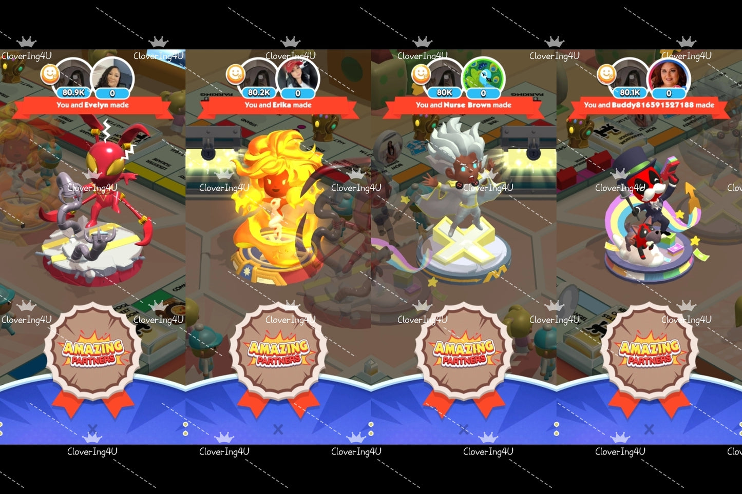 25 May | Monopoly Go GINGERBREAD PARTNERS Event - 8OK POINTS | Full Carry Fast & Trusted