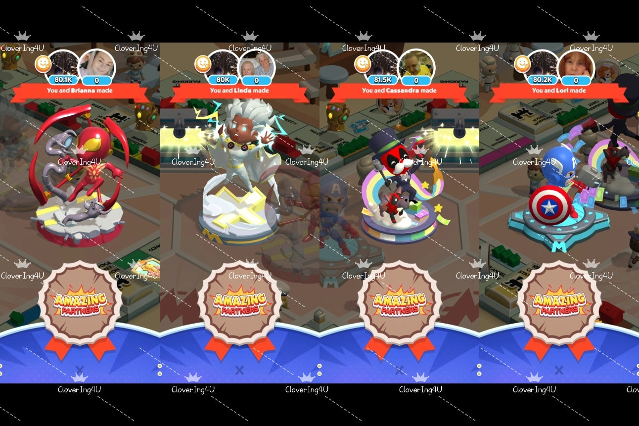 25 May | Monopoly Go GINGERBREAD PARTNERS Event - 8OK POINTS | Full Carry Fast & Trusted