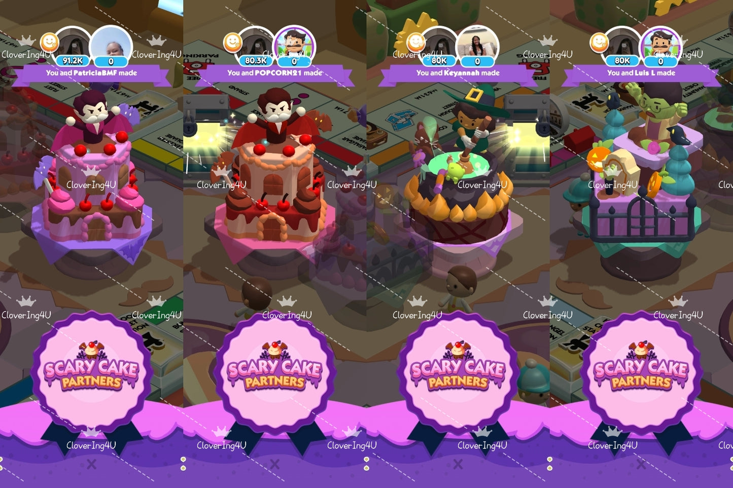 25 May | Monopoly Go GINGERBREAD PARTNERS Event - 8OK POINTS | Full Carry Fast & Trusted