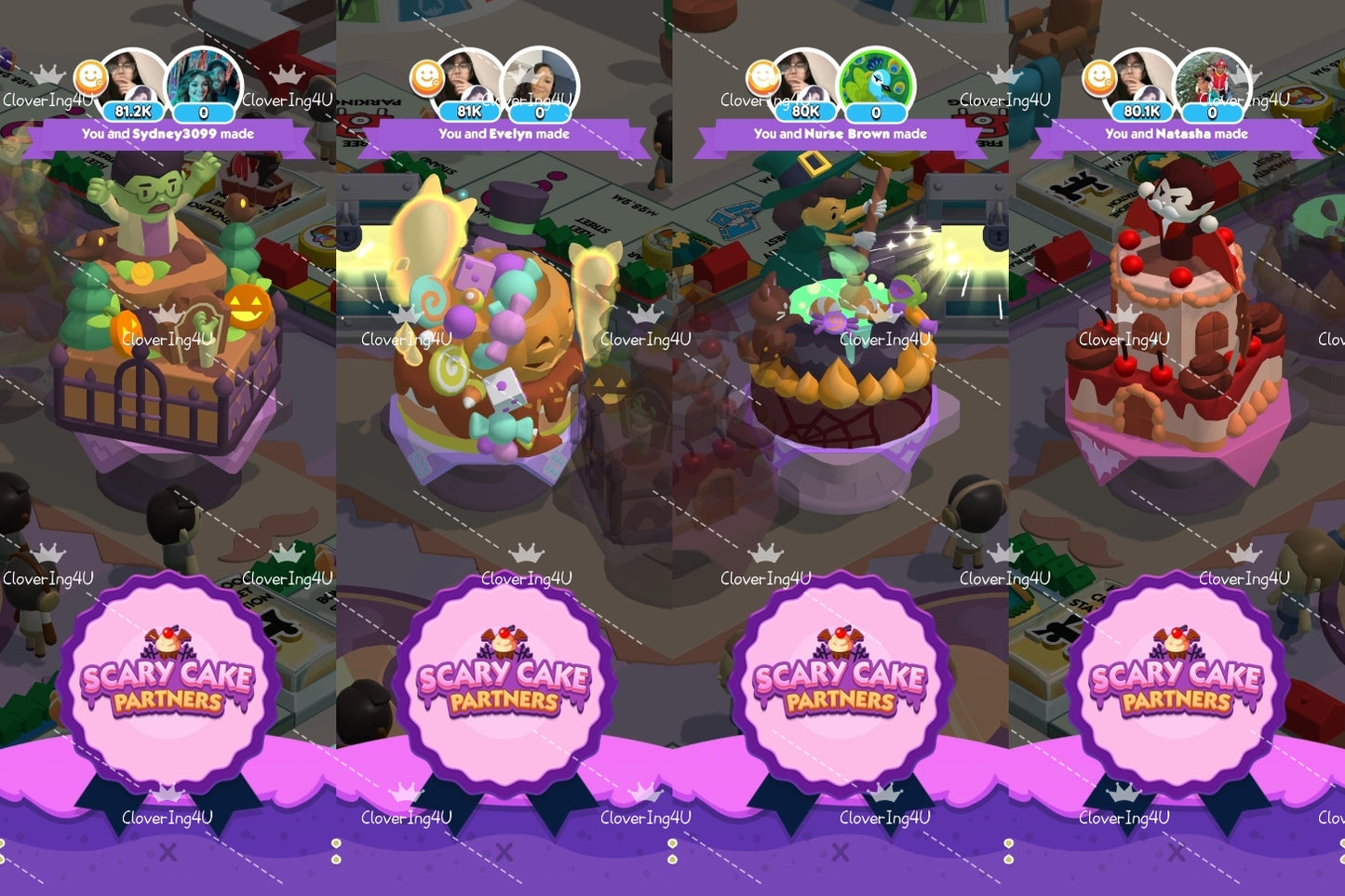 25 May | Monopoly Go GINGERBREAD PARTNERS Event - 8OK POINTS | Full Carry Fast & Trusted