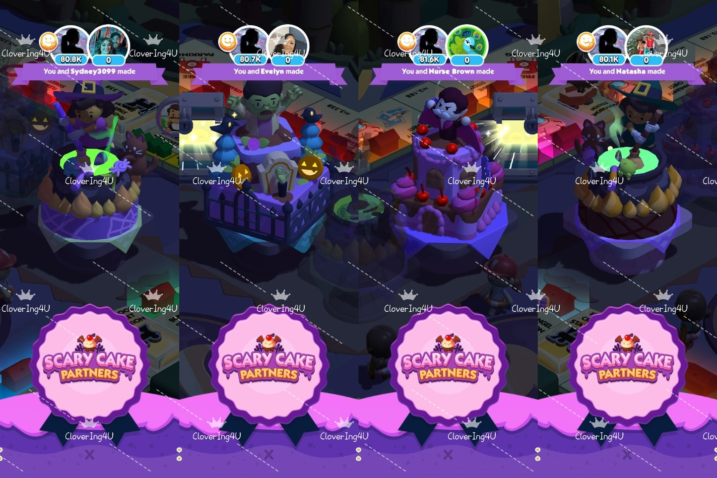 25 May | Monopoly Go GINGERBREAD PARTNERS Event - 8OK POINTS | Full Carry Fast & Trusted