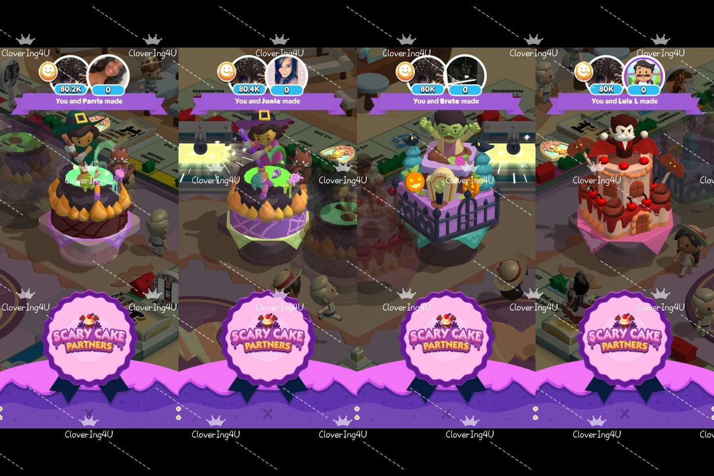 25 May | Monopoly Go GINGERBREAD PARTNERS Event - 8OK POINTS | Full Carry Fast & Trusted