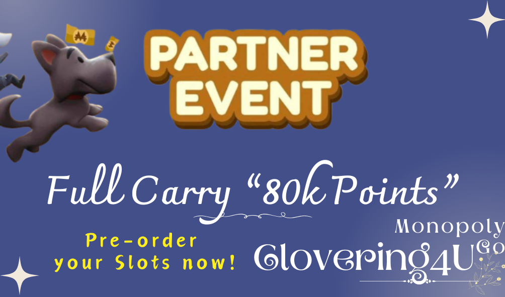 Monopoly go Partners event full carry