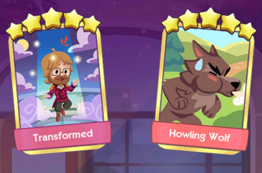 29 May | GOLDEN BLITZ (Transformed & Howling Wolf) - MONOPOLY GO STICKERS | LEGIT & TRUSTED!
