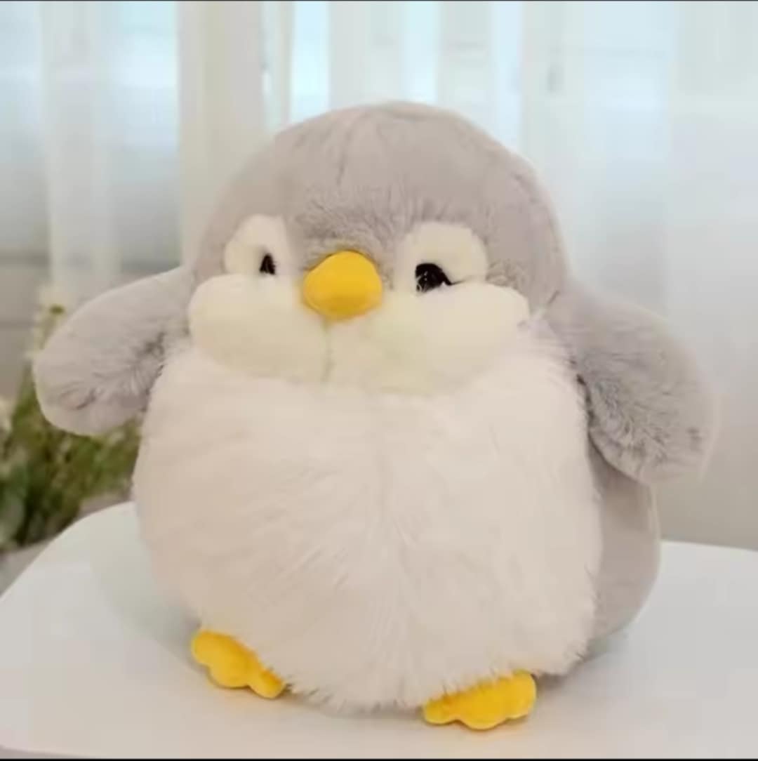 cute penguin plush