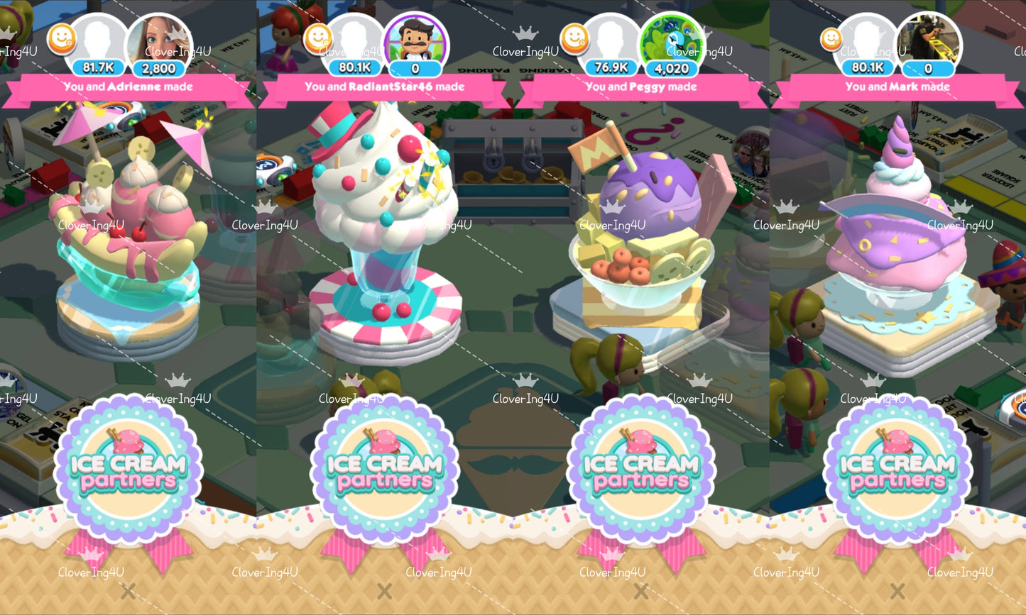 25 May | Monopoly Go GINGERBREAD PARTNERS Event - 8OK POINTS | Full Carry Fast & Trusted