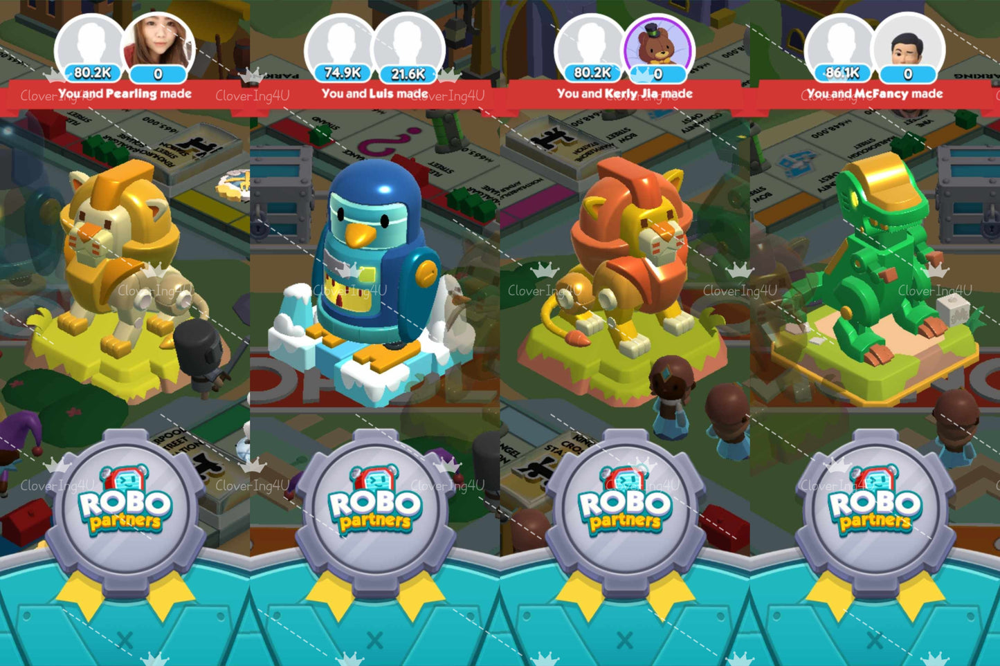 25 May | Monopoly Go GINGERBREAD PARTNERS Event - 8OK POINTS | Full Carry Fast & Trusted