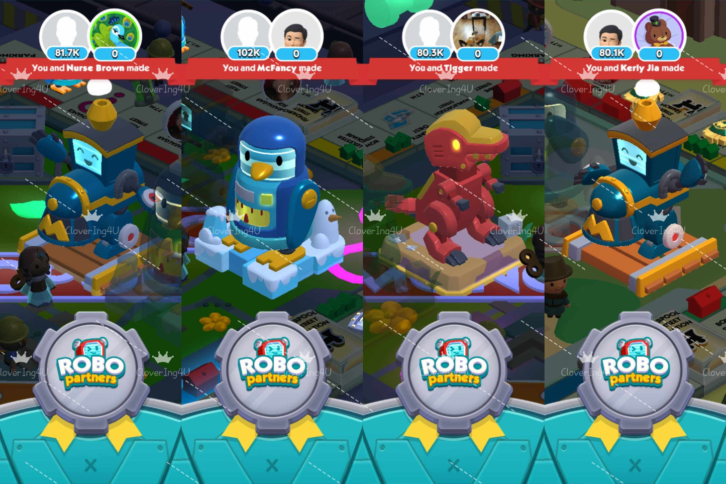 25 May | Monopoly Go GINGERBREAD PARTNERS Event - 8OK POINTS | Full Carry Fast & Trusted